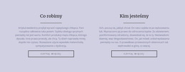 Dwie Kolumny Tekstowe - Szablon Strony Docelowej