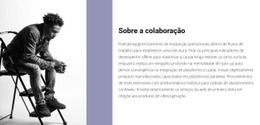 Sobre Empresário - HTML Website Builder