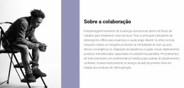 Modelo Web Responsivo Para Sobre Empresário