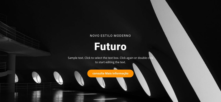 Futuros conceitos de construção Modelo HTML