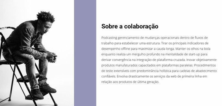 Sobre empresário Modelo