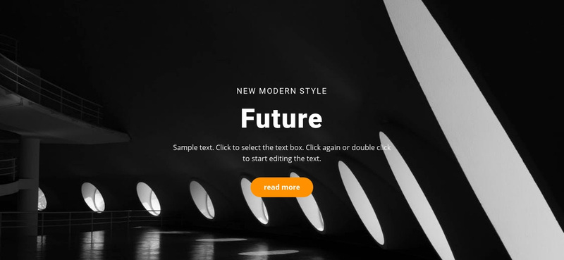 Future building concepts Squarespace Template Alternative