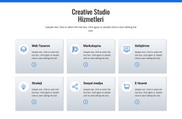 Yaratıcı Stüdyo Hizmetleri - Üstün Web Sitesi Oluşturucu