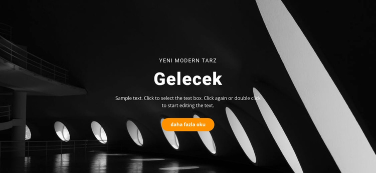 Gelecek bina konseptleri WordPress Teması