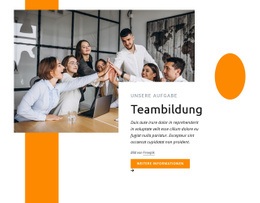 Teambuilding-Training - Vorlage HTML5, Responsive, Kostenlos