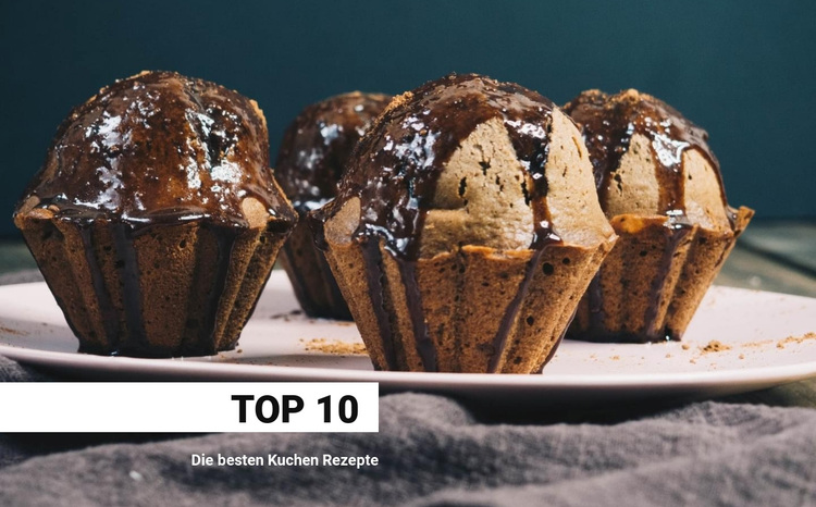 Essen und Kuchen Desserts WordPress-Theme