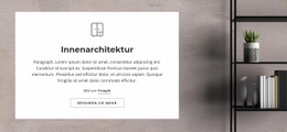 Mehrzweck-Landingpage Für Wohnzimmer Interieur