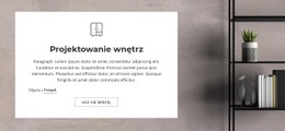 Wnętrze Salonu - Profesjonalna Makieta Strony Internetowej