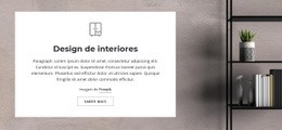 Interior Da Sala De Estar - Modelo HTML5 Responsivo