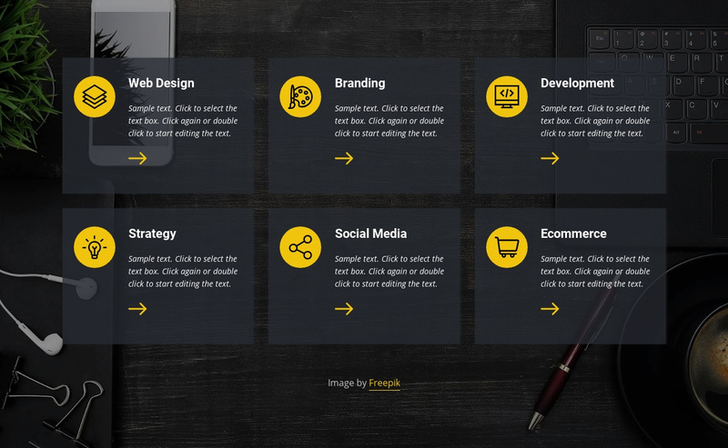 Business and law services Squarespace Template Alternative