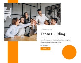 Teambuilding Utbildning - Enkel HTML-Mall