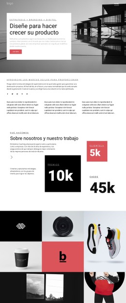 Agencia De Crecimiento Empresarial Plantilla CSS