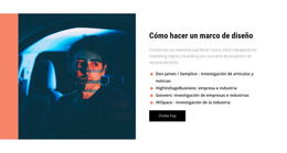 Plantilla De Diseño Para Marco Empresarial De Trabajo