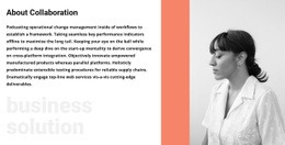 Bootstrap Theme Variations For About Business Woman