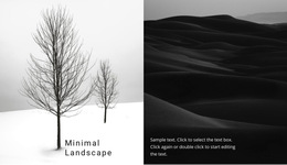 Landscape And Nature - Free Download HTML5 Template