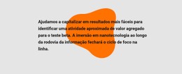 Texto Em Forma Site Responsivo
