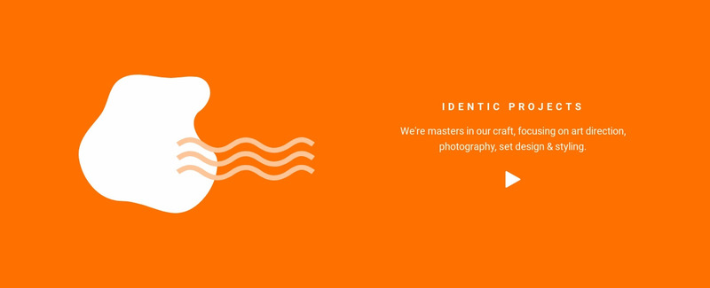 Text and shapes  Web Page Design