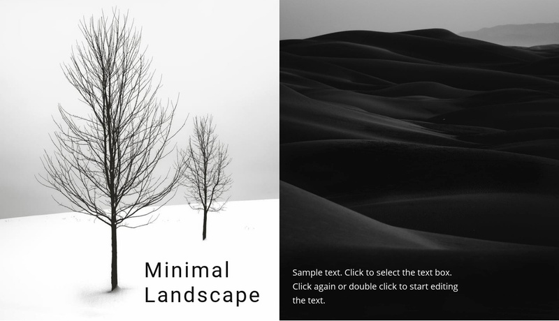 Landscape and nature Webflow Template Alternative