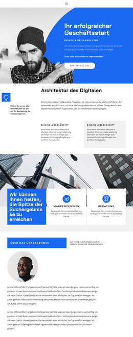Aufstellen – Funktionales WordPress-Theme