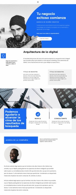 Alineando - Design HTML Page Online