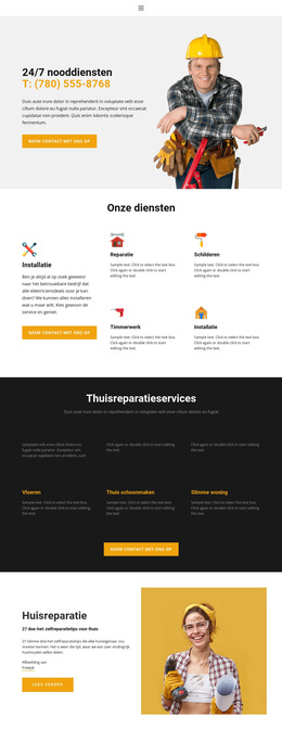 Huishoudelijke problemen oplossen WordPress-thema's