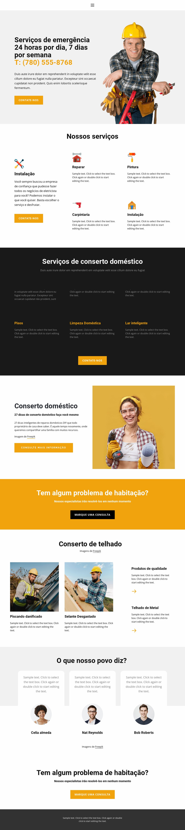 Resolvendo problemas domésticos Template Joomla