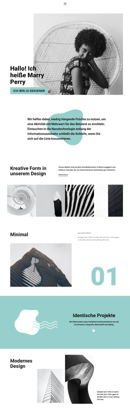 Webdesign Aus Unserem Studio – Fertiges Website-Design