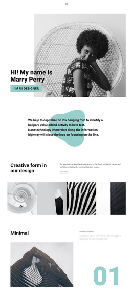 Web design from our studio - CSS Template by Nicepage