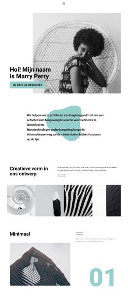 Webdesign Vanuit Onze Studio Html5 Responsieve Sjabloon