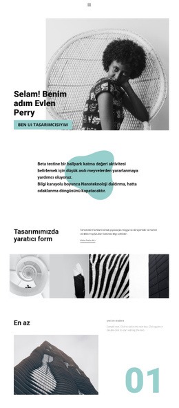 Stüdyomuzdan Web Tasarımı - Profesyonel Tek Sayfalık Şablon