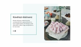 Vegán Kávézó Menü – Exkluzív WordPress Téma