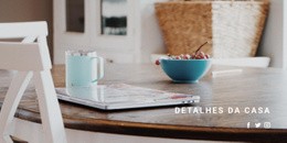 Detalhes Do Interior Da Casa - HTML Page Maker