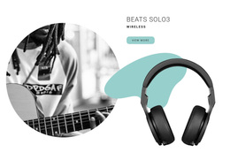 Best Wireless Headphones - Website Templates