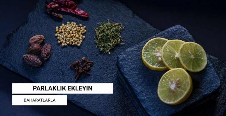 Nefis baharat dükkanı Şablon