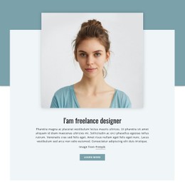 I'Am Freelance Designer Free CSS Template