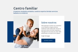 Servicios Del Centro Familiar: Plantilla HTML5 Personalizada