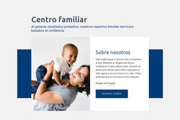 Servicios Del Centro Familiar - Descarga De Plantilla De Sitio Web