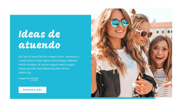 Ideas De Atuendo, Consejos De Moda - Descarga De Plantilla De Sitio Web