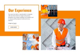 Civil building construction - Html Code Example by Nicepage