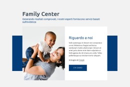 CSS Gratuito Per Servizi Di Centri Familiari
