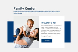 Servizi Di Centri Familiari - Fantastico Tema WordPress