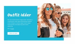 HTML-Sida För Outfitidéer, Modetips