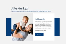 Aile Merkezi Hizmetleri Için Ücretsiz CSS