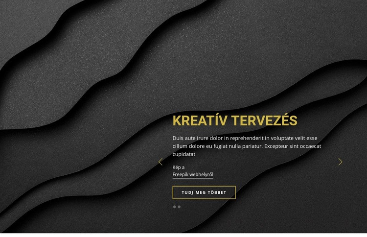 A grafikai tervezés területe HTML Sablon