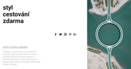 Cestovní Styl Zdarma Šablona