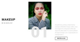 Módní A Kosmetický Salon – Šablona HTML5