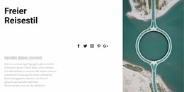 Freier Reisestil - Funktionale Joomla-Vorlage