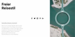Freier Reisestil - Ultimatives Website-Design