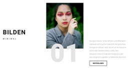 Mode- Und Schönheitssalon - Funktionale Zielseite