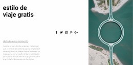 Estilo De Viaje Gratis: Página De Destino Definitiva